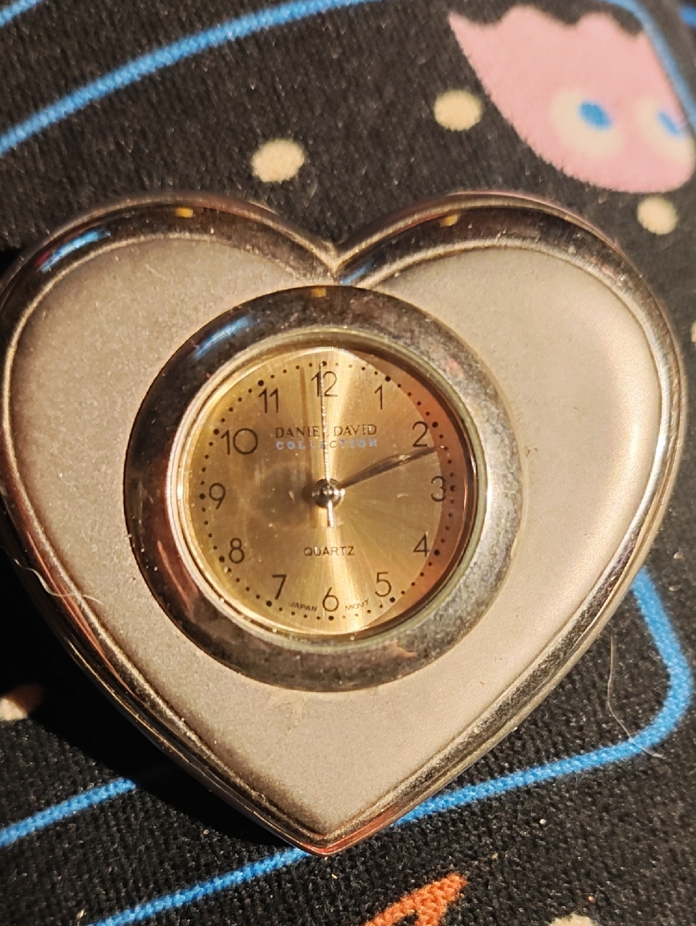 Daniel David Heavy Desk Clock/Paperweight